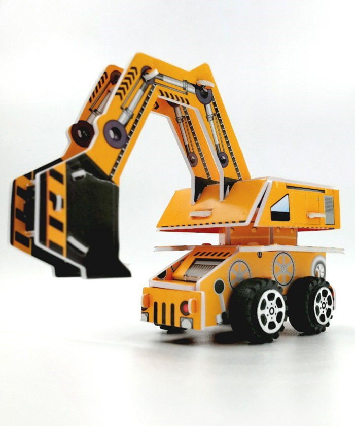 3d Puzzle |JCB Excavator Pull back Toy