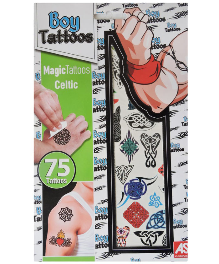 Celtic Design Magic Tattoos For Boys| Pack of 75