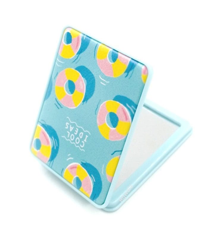 Cool IDeas Rectangle Shape Compact Mirror with Power Mirror