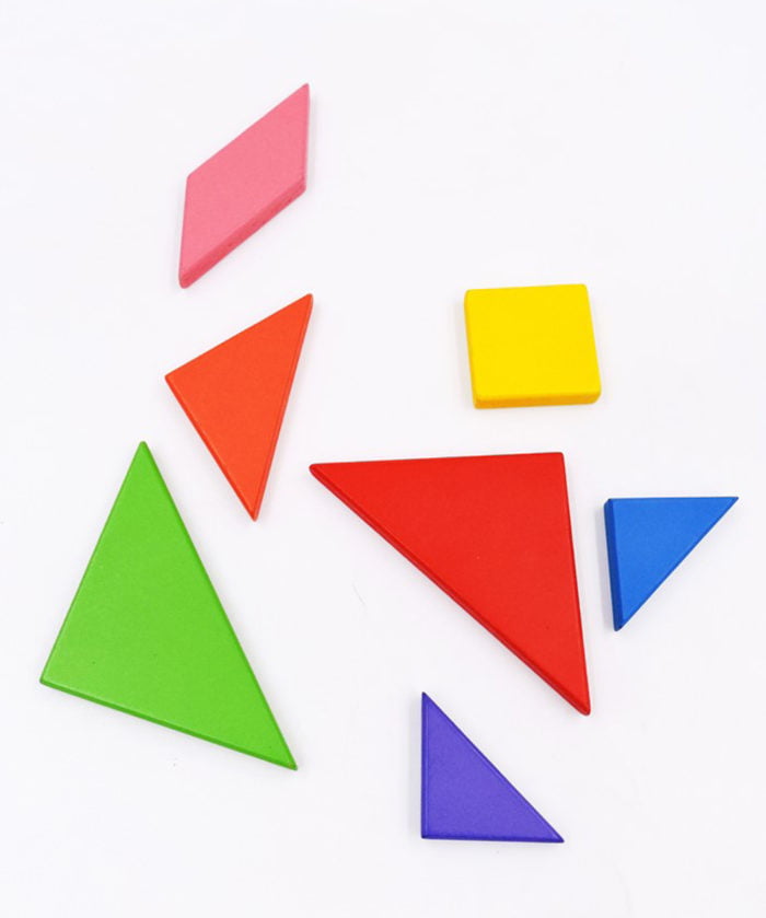 Wooden Tetris Puzzle for Kids|Blister card packing
