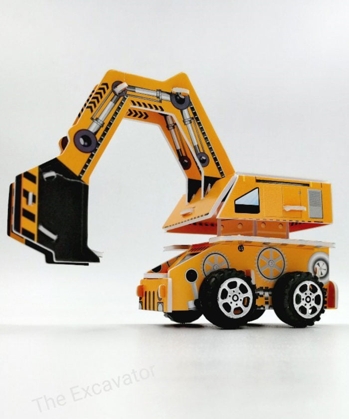 3d Puzzle |JCB Excavator Pull back Toy
