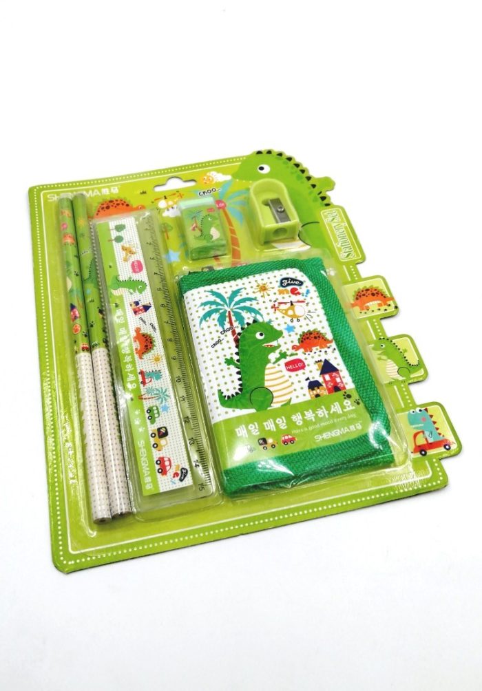 6 in 1 Animal Theme Wallet Stationery Set |Jungle Theme 3