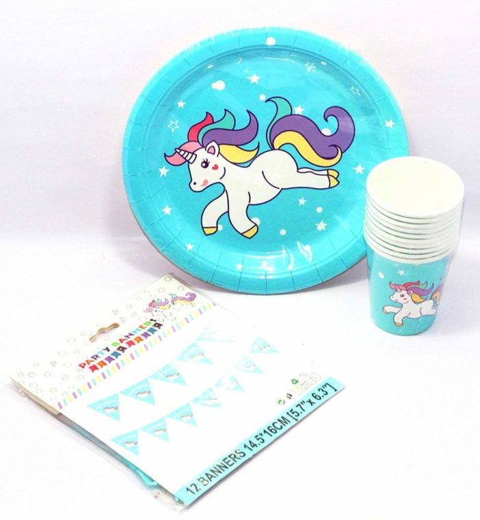 unicorn party supplies party pack