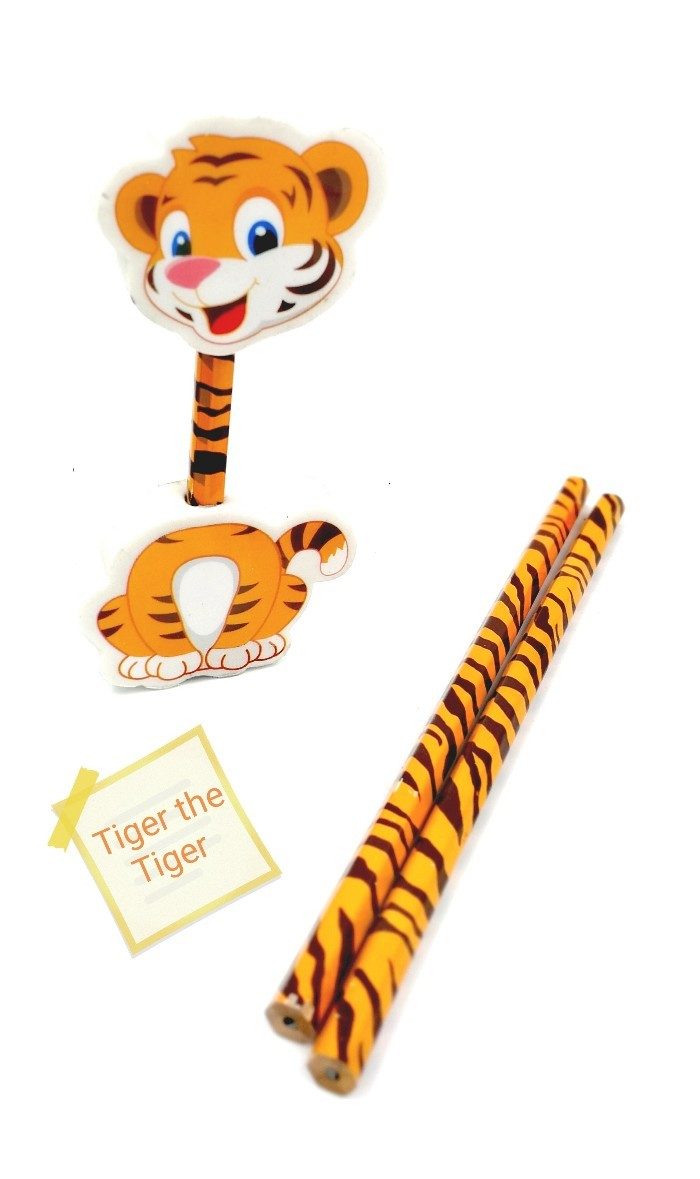 tiger pencils set