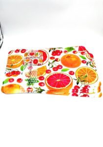 fruits theme table mats for return gifts for women