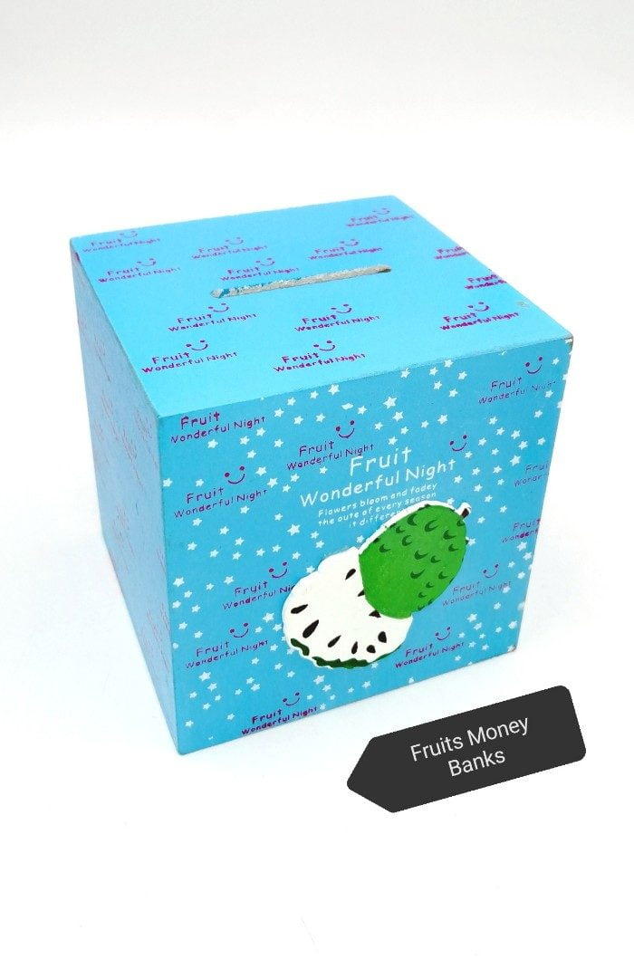 fruits theme return gifts for kids money bank