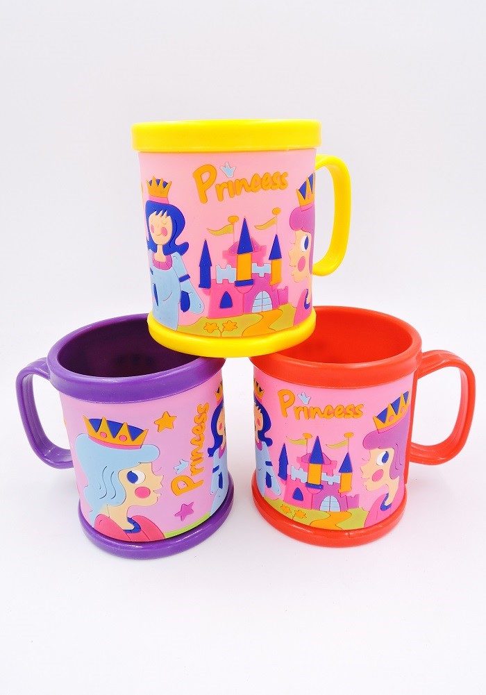 princess theme mug for return gifts for kids