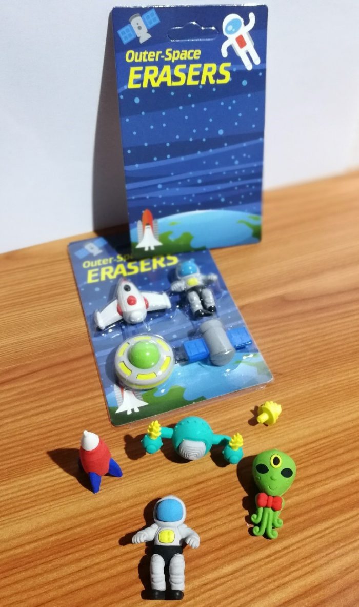 Toy Erasers from Outer Space | Single pack 2