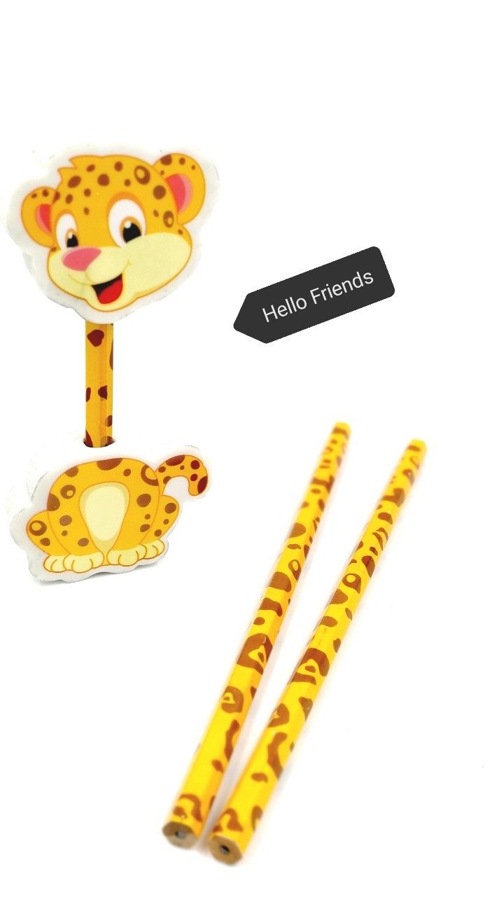 cheetah pencils