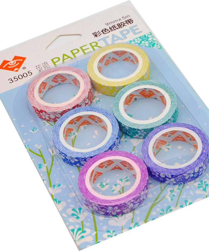 Flower Print designer Paper Tapes