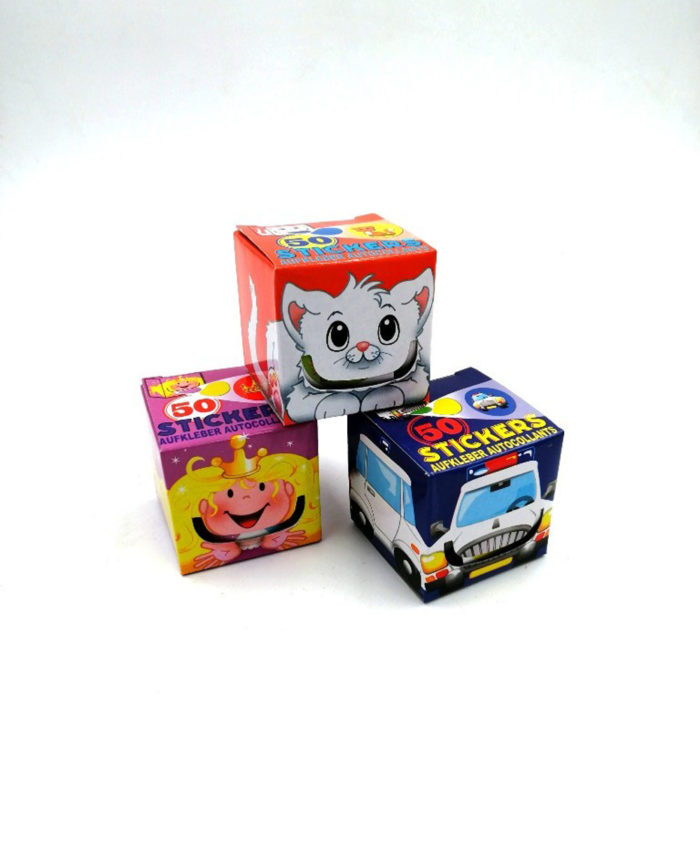 50 Pcs Random Designs Stickers in a Roll