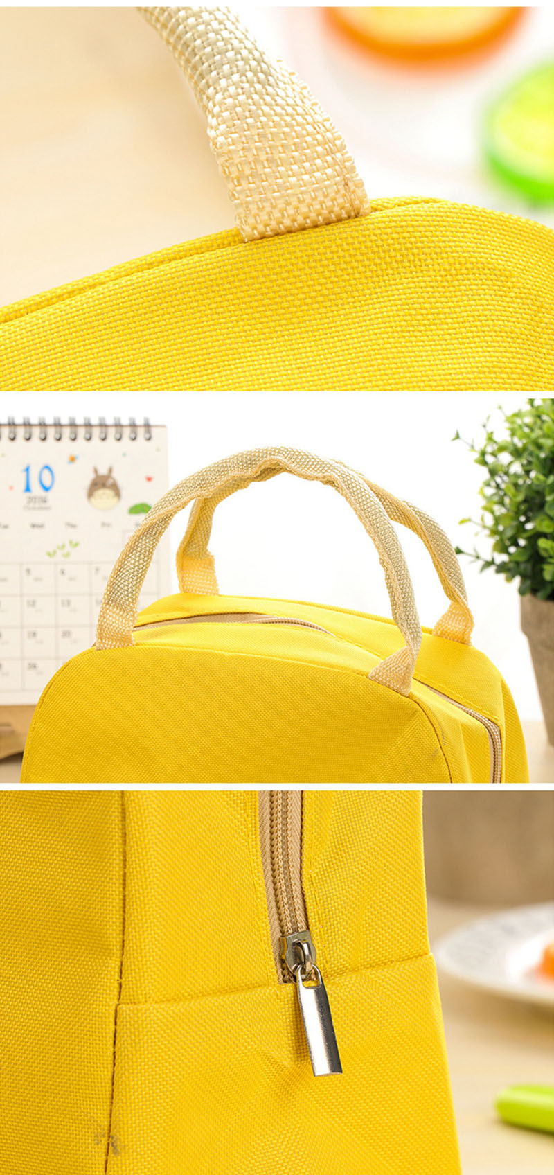 minion print theme cute lunch bags for kids