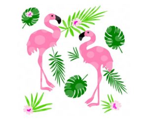 flamingo theme