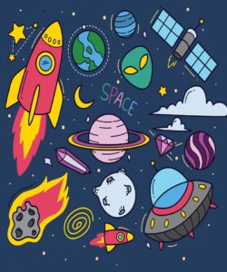 space theme birthday return gifts for kids1