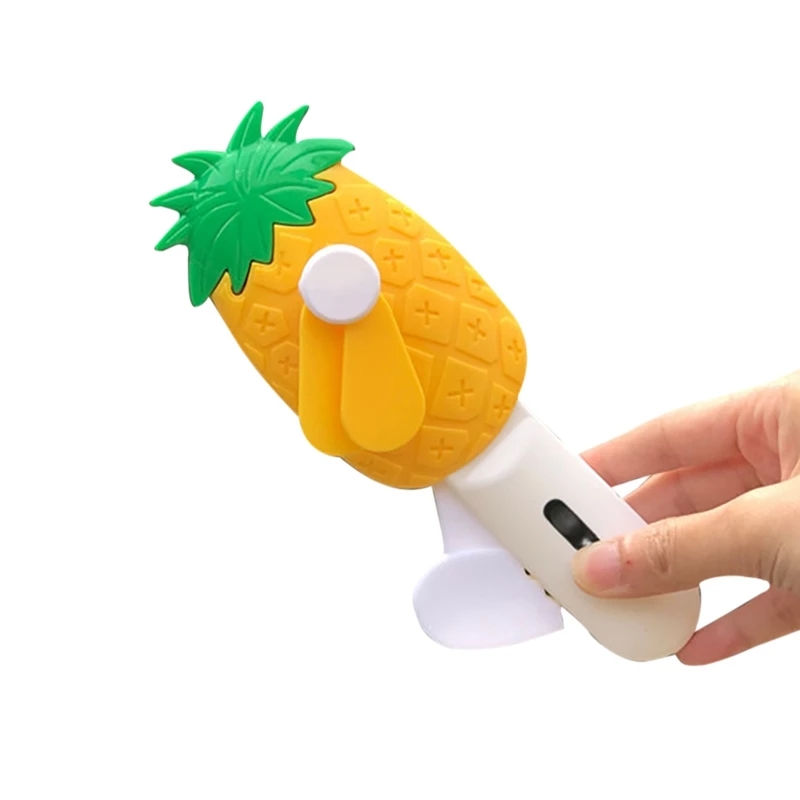 cartoon hand fan online india fruits theme carrot shape