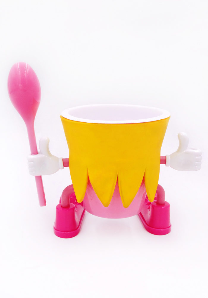 pinky princes pudding cups for party-ice cream cup-return gifts