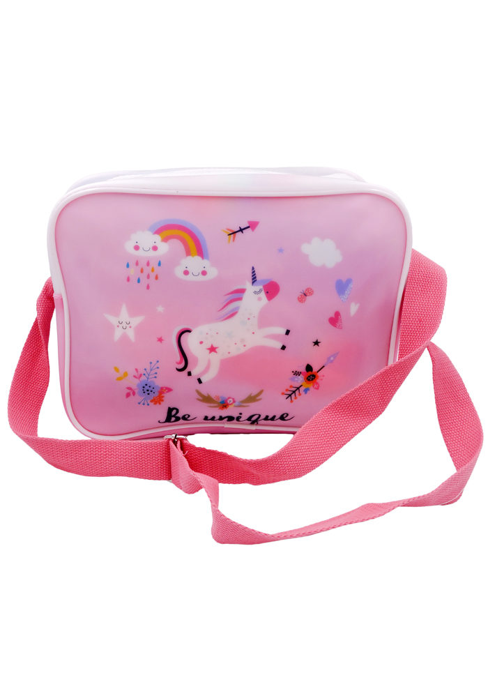 unicorn birthday return gifts sling bag