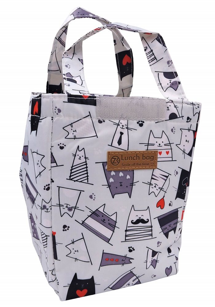 cute cats insulated lunch bags for kids online india