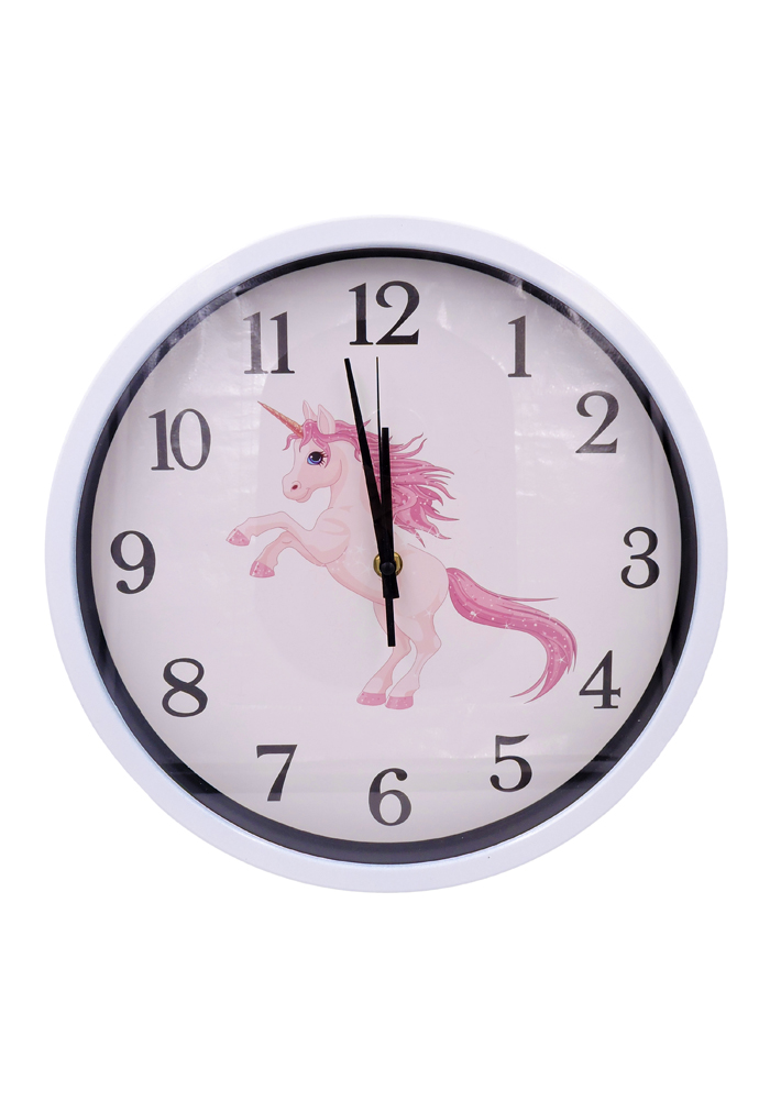 wall clock for baby room unicorn theme birthday return gifts for kids