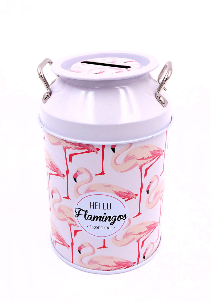 flamingo theme coin bank for kids birthday return gifts party favor