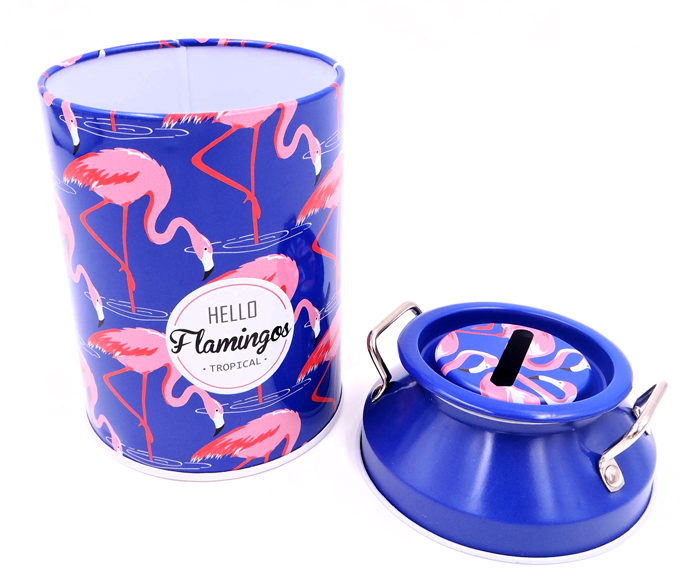 flamingo theme coin bank for kids birthday return gifts party favor