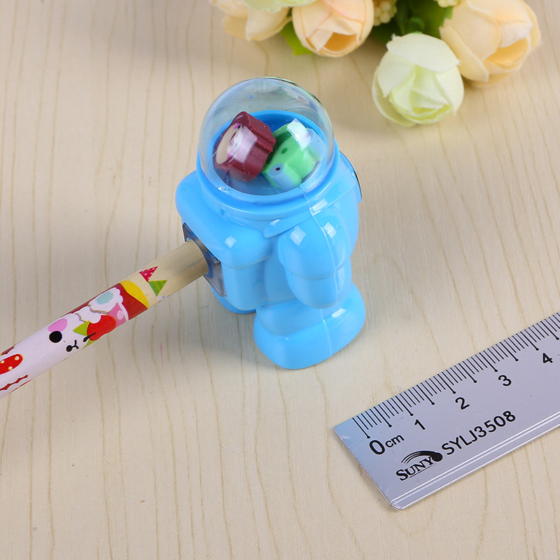 astronaut or space theme return gifts sharpener