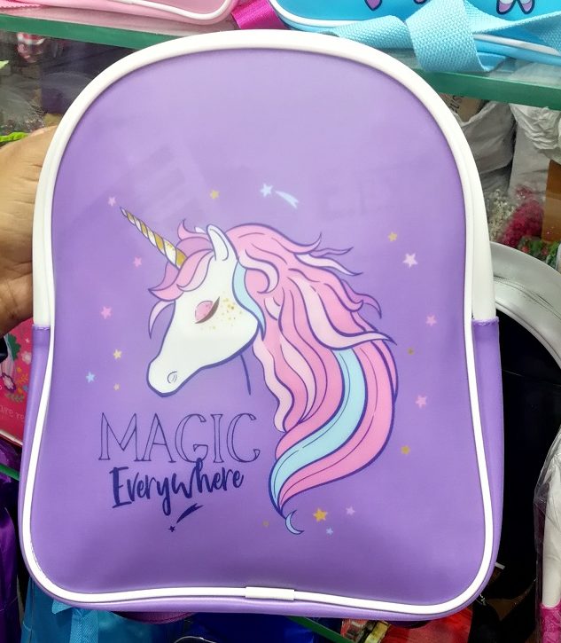 Unicorn theme mini backpacks for kids school wholesale online india