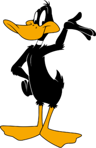daffy the duck-posing-looneytunes