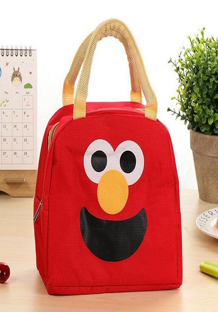 red monster Funny lunch bags for children return gifts