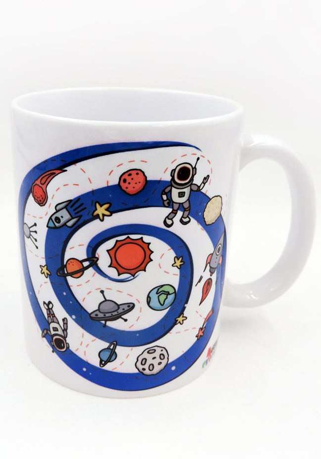 space theme mug