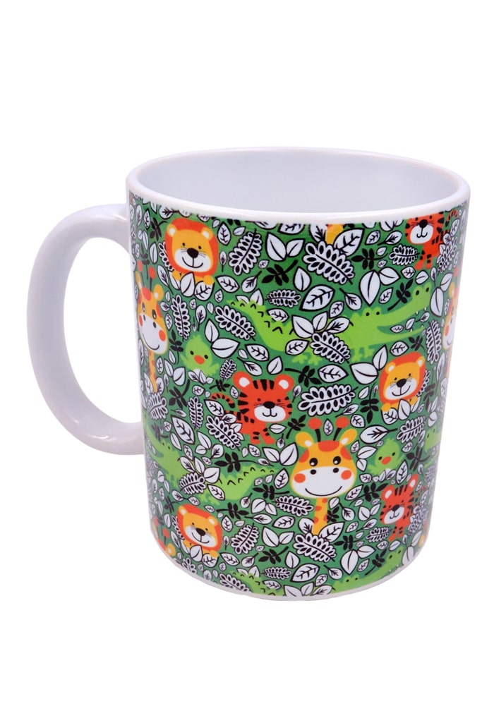 animal print mug for gifting
