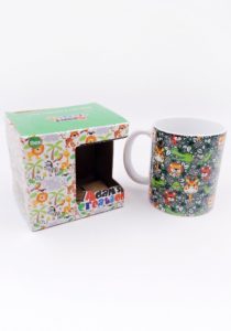 animal print mug for gifting