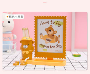 bear design 3 in 1 photo frame