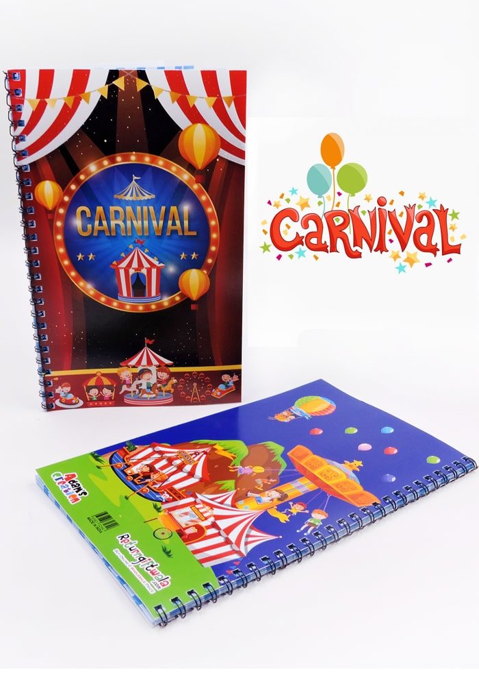 carnival thenme diary for return gifts