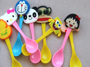 Animal theme cartoon kids spoons jungle;e return gifts