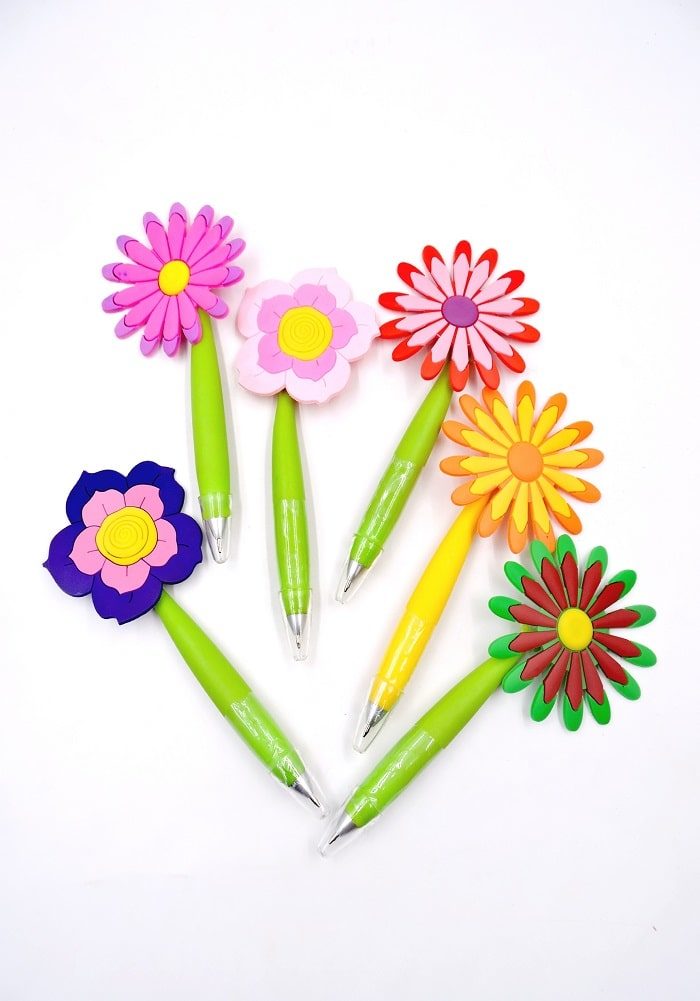 flower theme pens