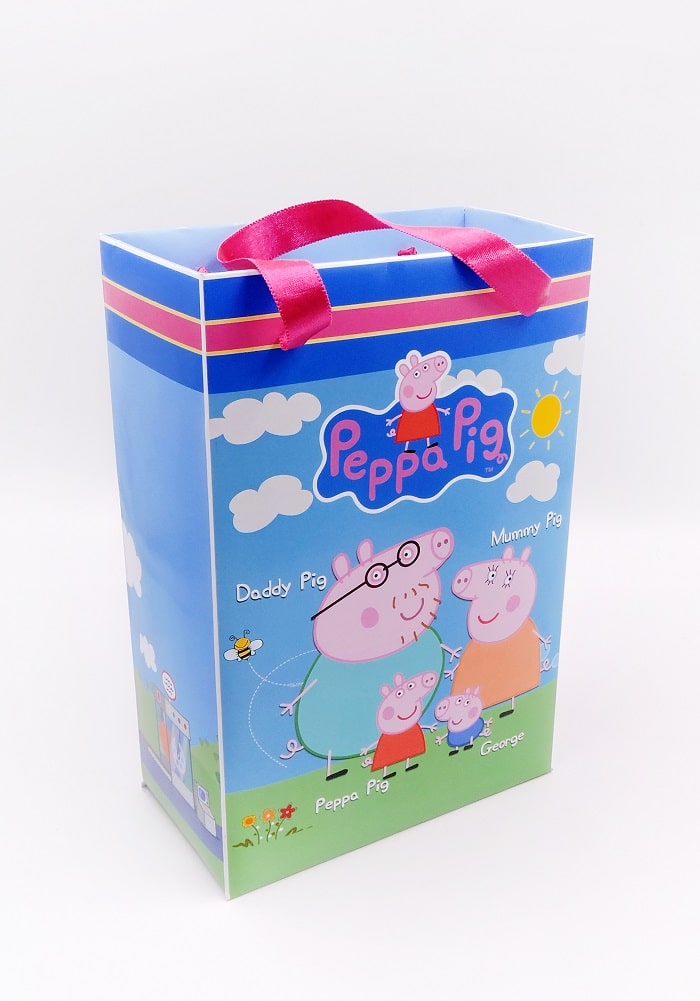 peppa pig paper bag