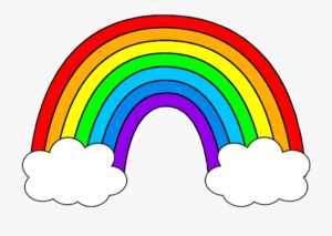 rainbow theme birthday return gifts