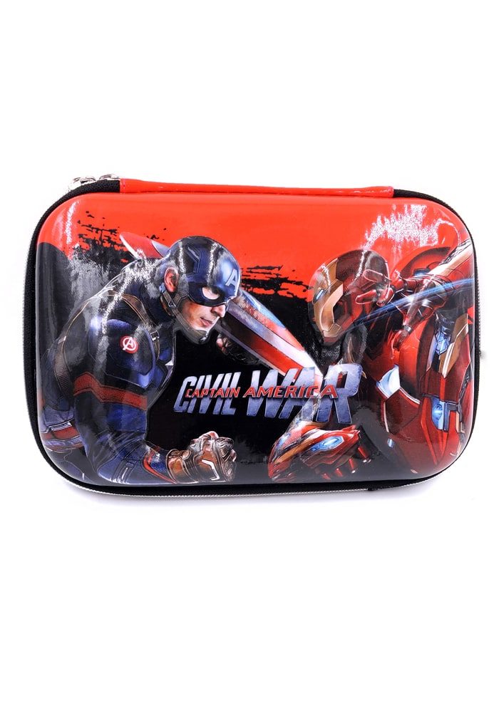 captain america design pencil pouch for kids online big size
