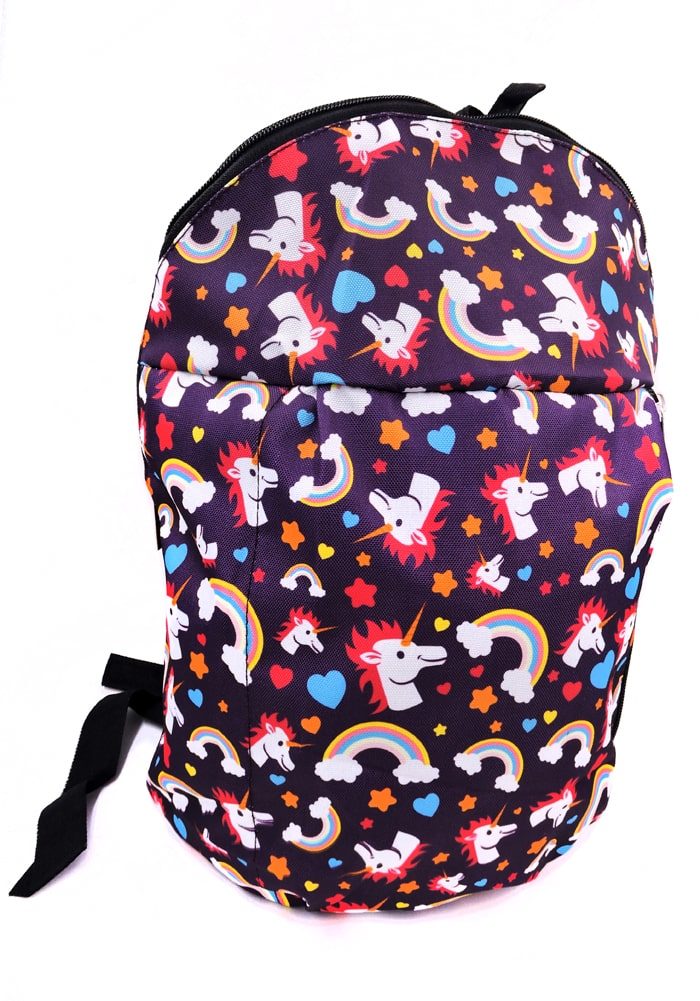 unicorn theme backpack for kids