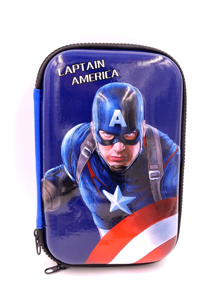 captain america big stationery organizer for boys
