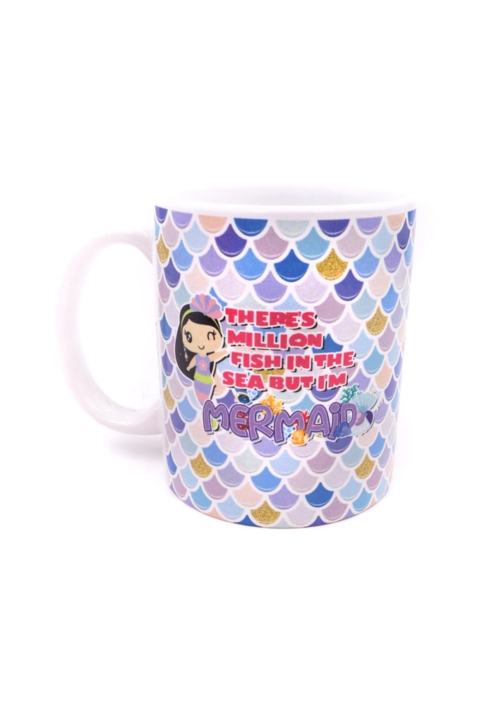 mermaid theme beautiful mug