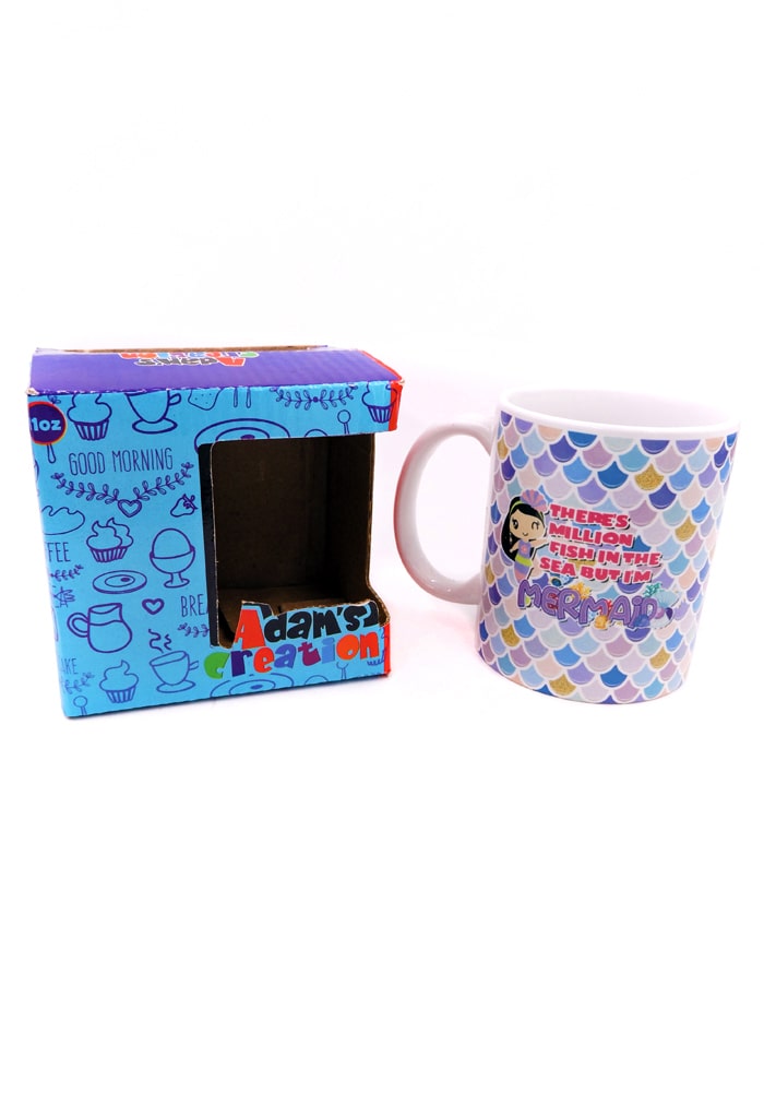 mermaid theme beautiful mug