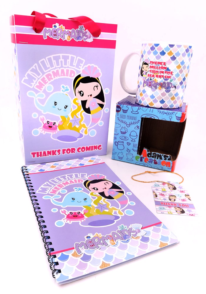 combo-return gifts for mermaid theme party