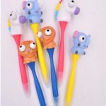 fancy and cute animal character ball pens