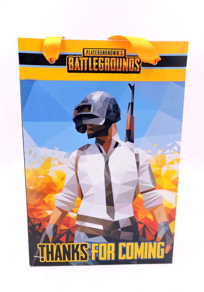 pubg theme paper bag for return gift