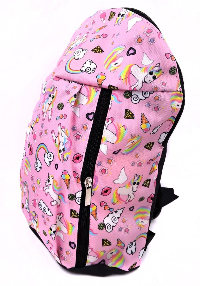 unicorn theme backpack for kids