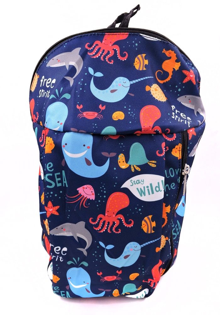 under the sea theme backpack for kids