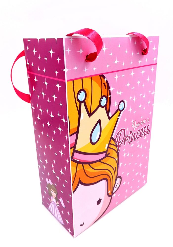 No 1 Made in India Princess Theme Paper Bag|Return Gift|SALE