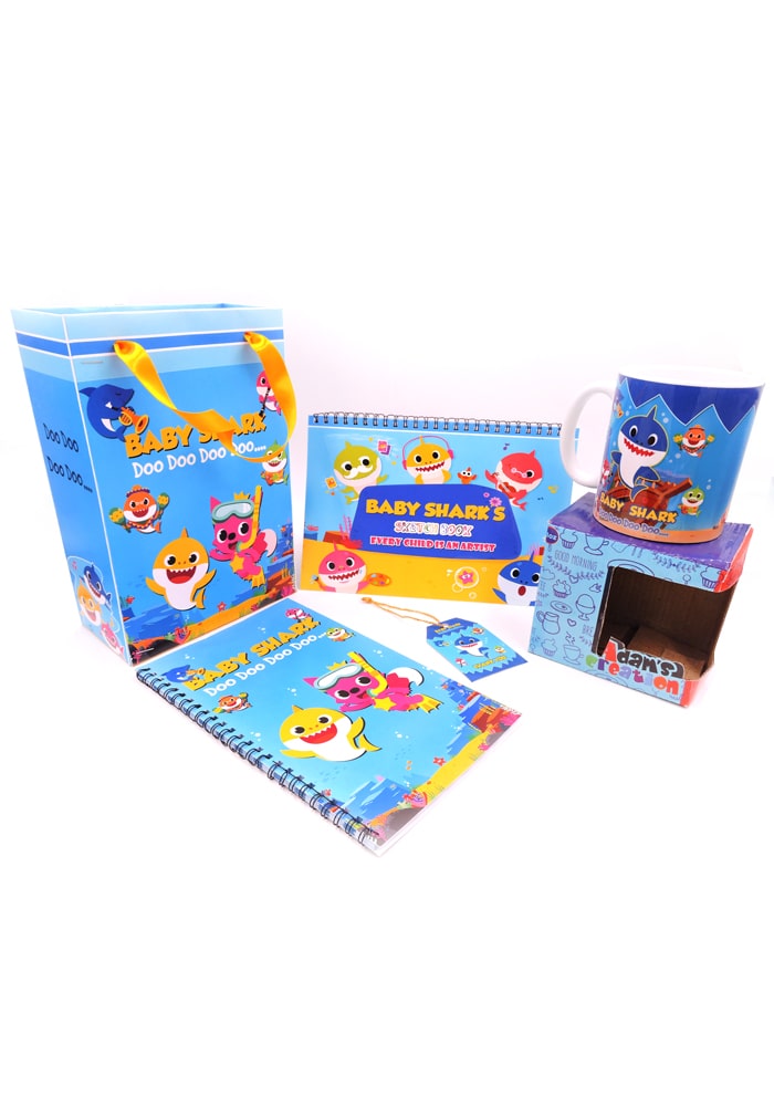 baby shark theme birthday gift combo